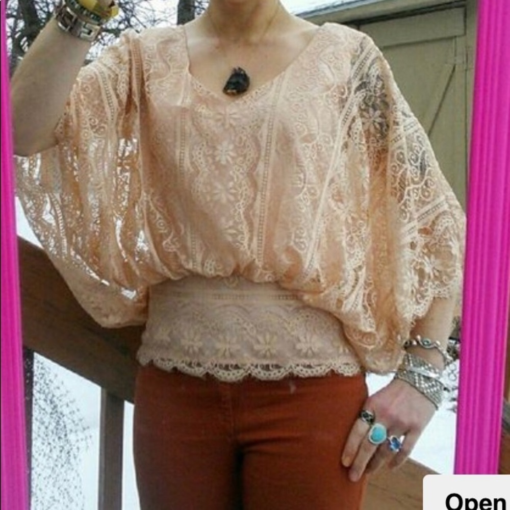 Boho Lace Top